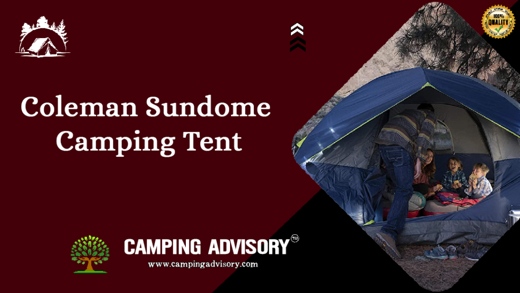 Coleman Sundome Camping Tent