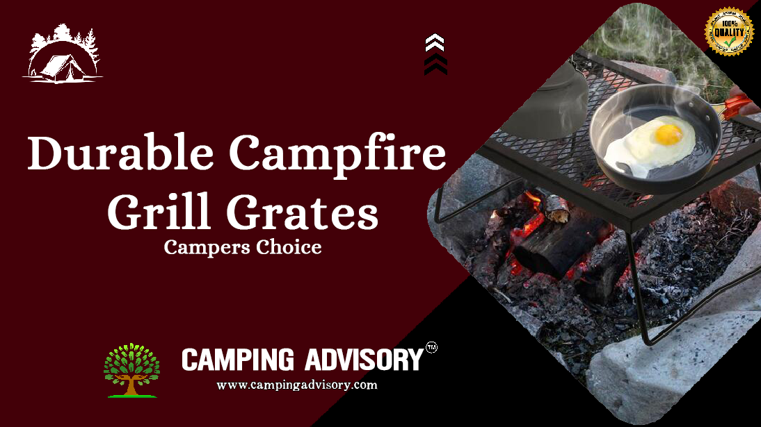Durable Campfire Grill Grates